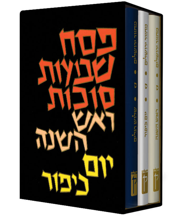 Classic Mahzorim SET - Hebrew