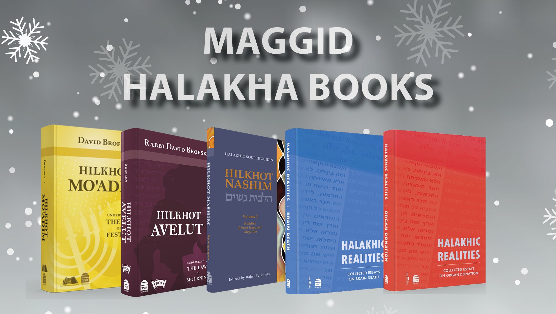 Maggid Books Halakha Collection Part 1