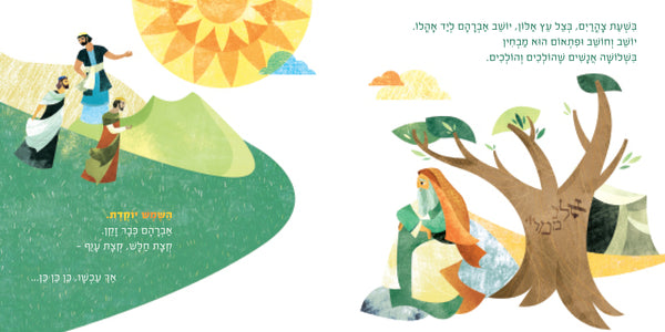 My First Tanakh Stories Set (4V): Avraham, Miriam, Eliyahu, Ruth (Hebrew)