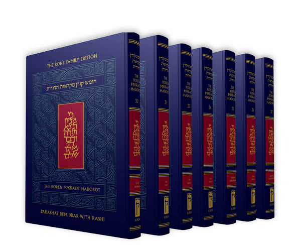 The Koren Mikraot HaDorot - Sefer Bemidbar (8 Vol)