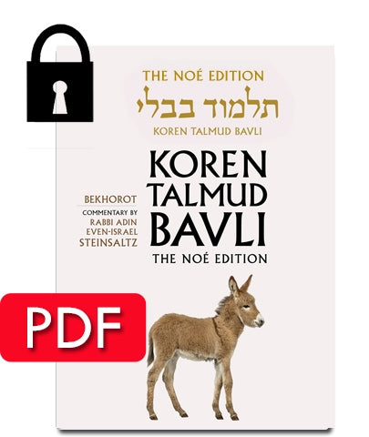 Vol. 39 Bekhorot- PDF