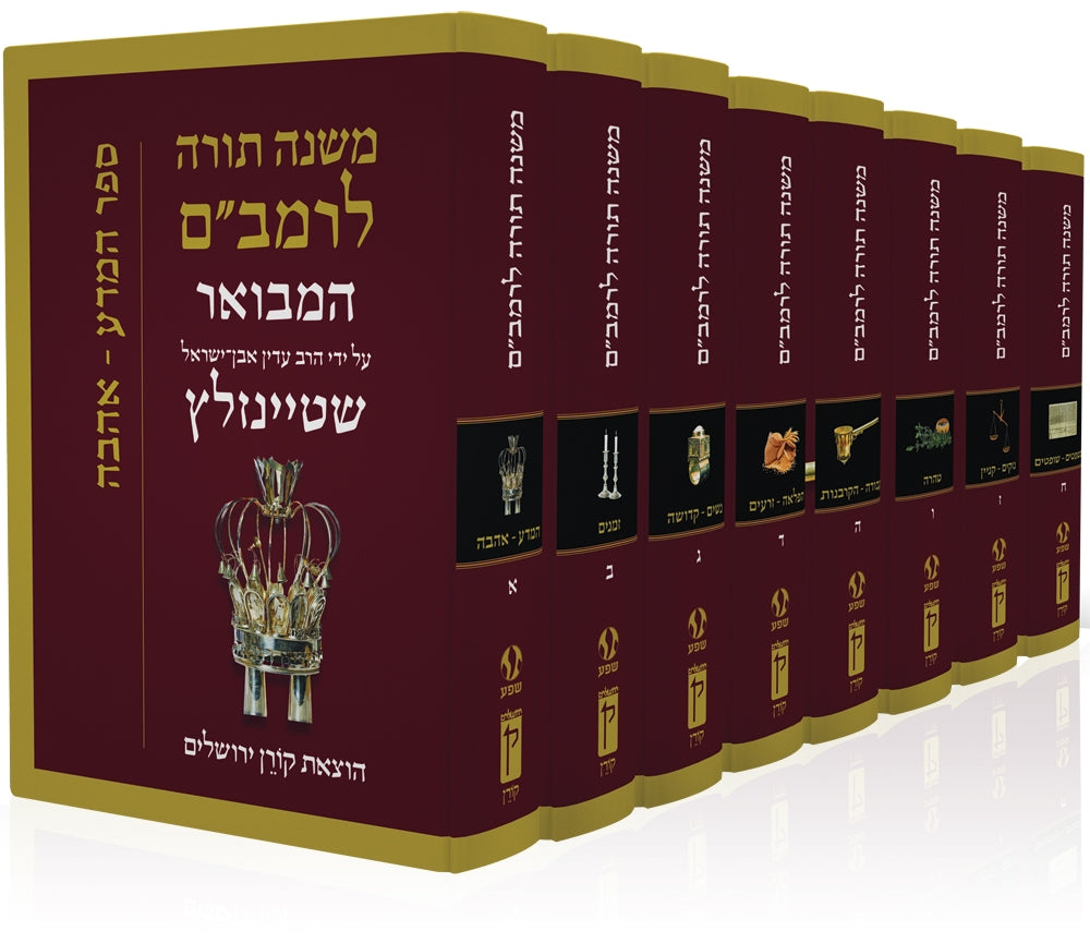 Rambam Mishne Torah Set, 8 volumes