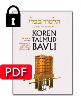 Vol. 3 Shabbat Part 2 - PDF